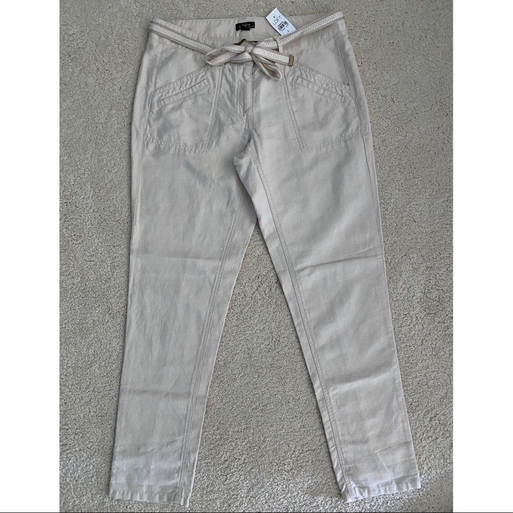 LOFT relaxed khaki pants (NWT)